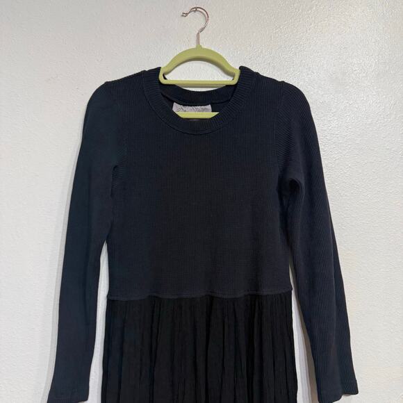 Barbara Lesser Black Vintage Maxi Dress Sz 2/M - Picture 3 of 12